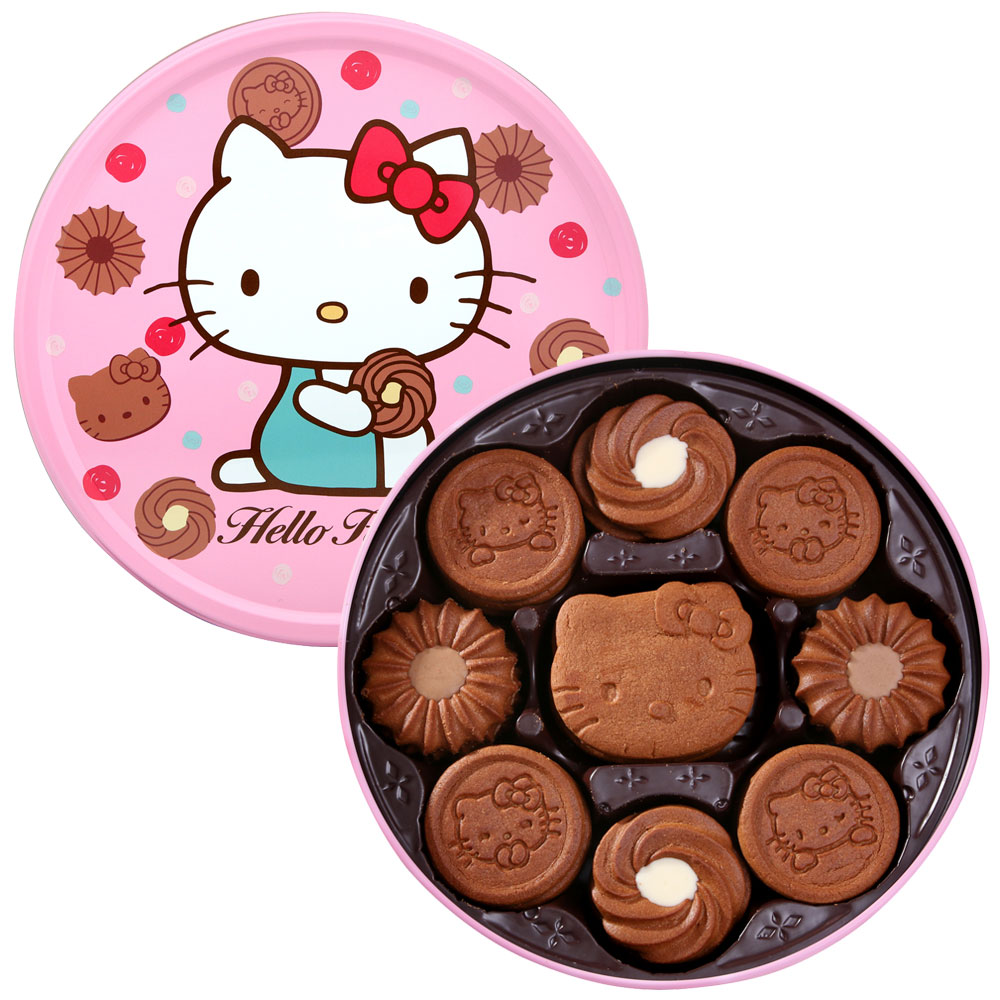 Bourbon北日本 KITTY巧克力餅乾禮盒(345g)