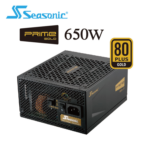 海韻 PRIME 650W Gold電源供應器