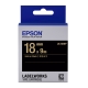 EPSON C53S655407 LK-5BKP粉彩系列黑底金字標籤帶(寬度18mm) product thumbnail 1