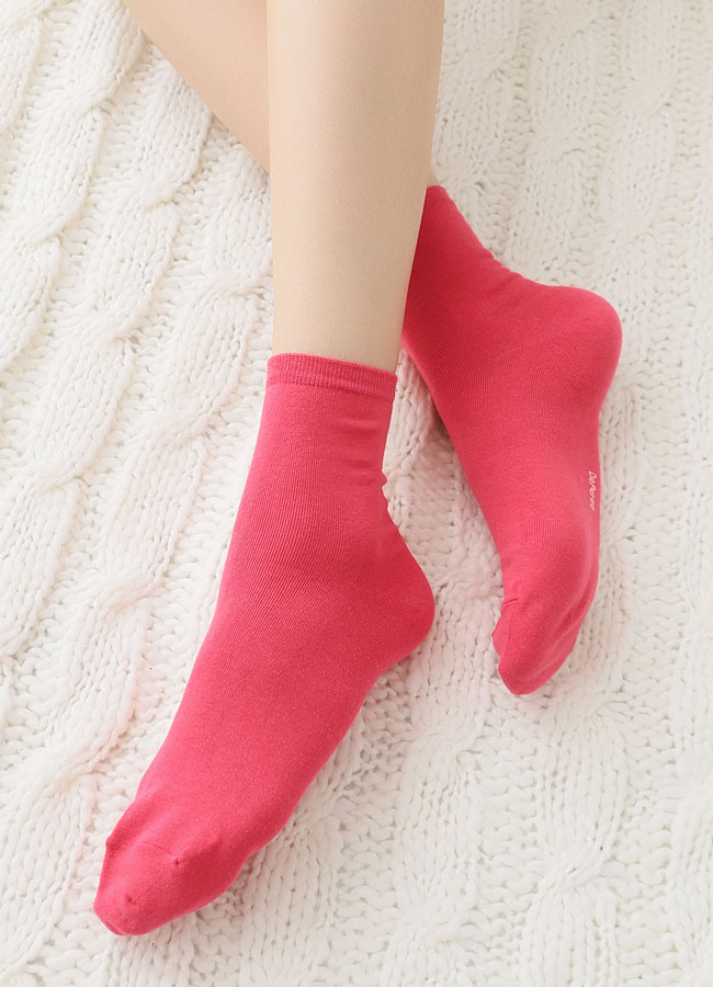 蒂巴蕾Fashionsocks 1/2女襪-素面