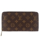 LV M42616 Monogram 經典LV花紋拉鍊長夾(12卡) product thumbnail 1