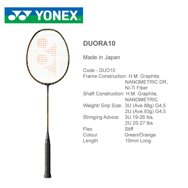 YONEX DUORA 10 (3U) DUO10