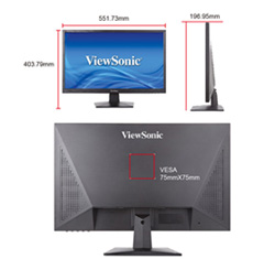 ViewSonic VA2407H 24型電腦螢幕