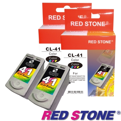 RED STONE for CANON CL-41墨水匣(彩色×2)