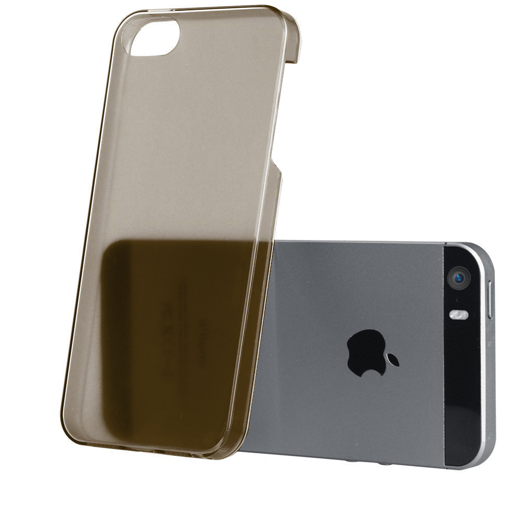 Bravo-u iPhone 5/5S/SE 0.5MM 茶色 極薄超輕量霧面手機殼(贈保護貼)