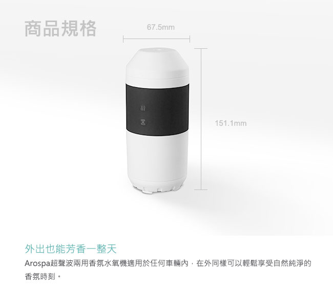 Ultransmit 深呼吸超聲波水氧機(大+小)