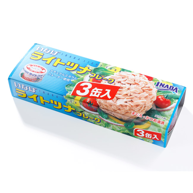 稻葉 鮪魚鰹魚罐(80gx3入)