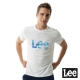 Lee 短袖T恤 海浪LOGO印刷短袖圓領TEE/RG-男款-白 product thumbnail 1