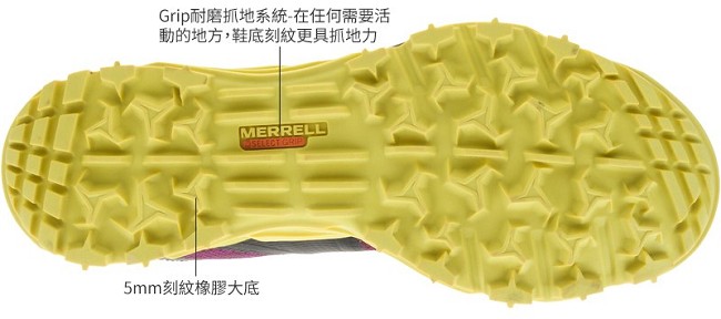 MERRELL AVALAUNCH 野跑女鞋-黑紫(09680)