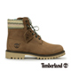 Timberland 男款棕色造型鞋領防水高筒靴 product thumbnail 1