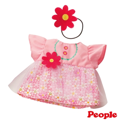 POPO-CHAN配件-小花薄紗洋裝組合