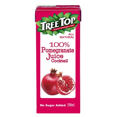 TreeTop樹頂 100%石榴莓綜合果汁利樂包(200mlx6入)