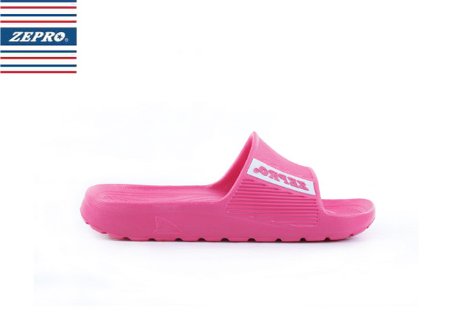 【ZEPRO】女款平板涼拖鞋RELAXED-粉紅