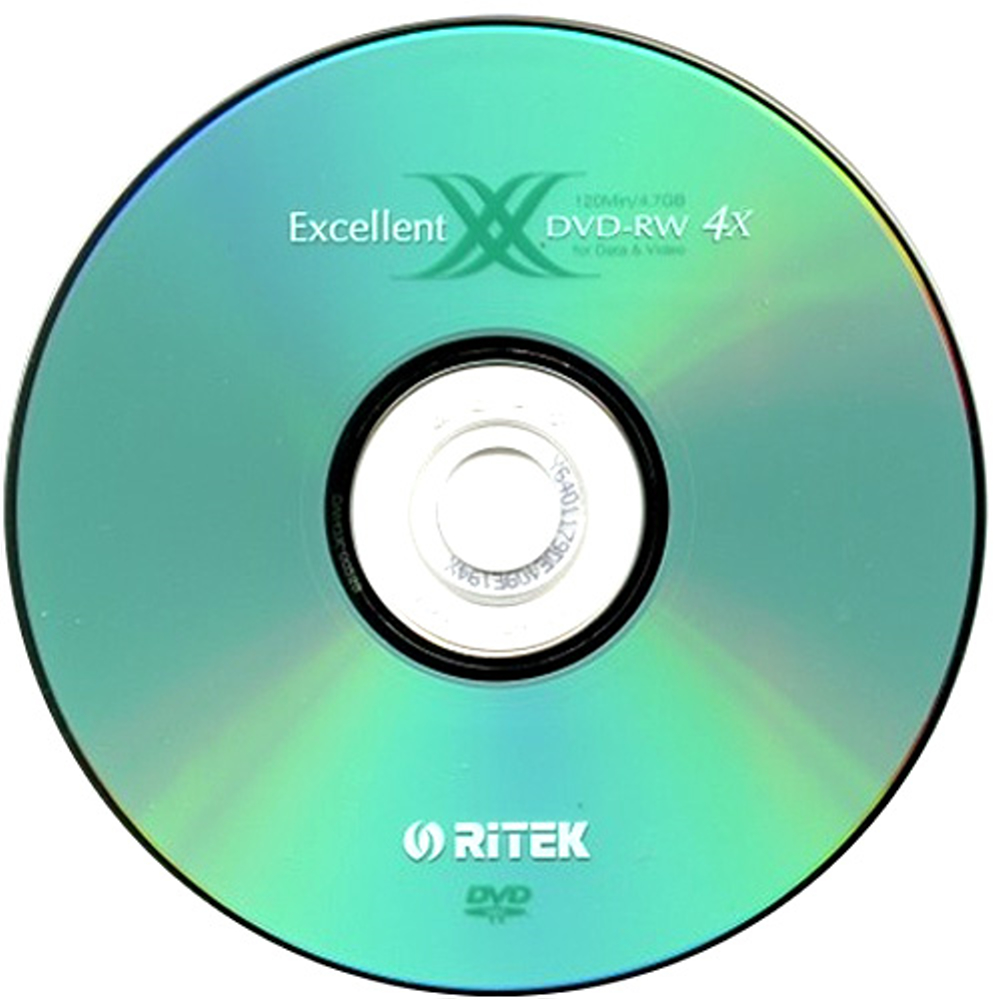 錸德 RiTEK X系列(二代)DVD-RW 4X  30片裝