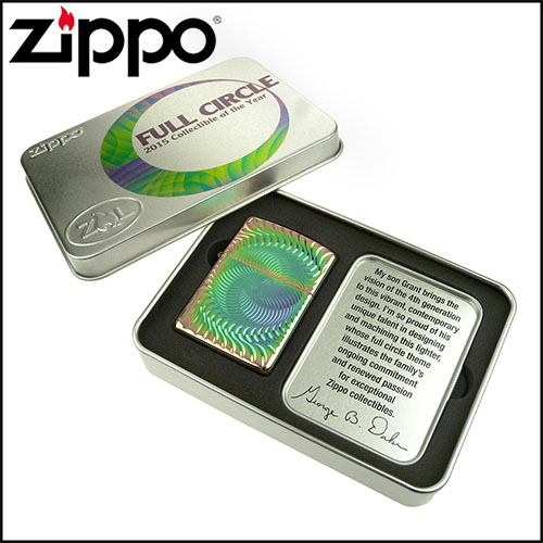 【ZIPPO】美系~Full Circle-2015年度限量珍藏款| 打火機/菸具