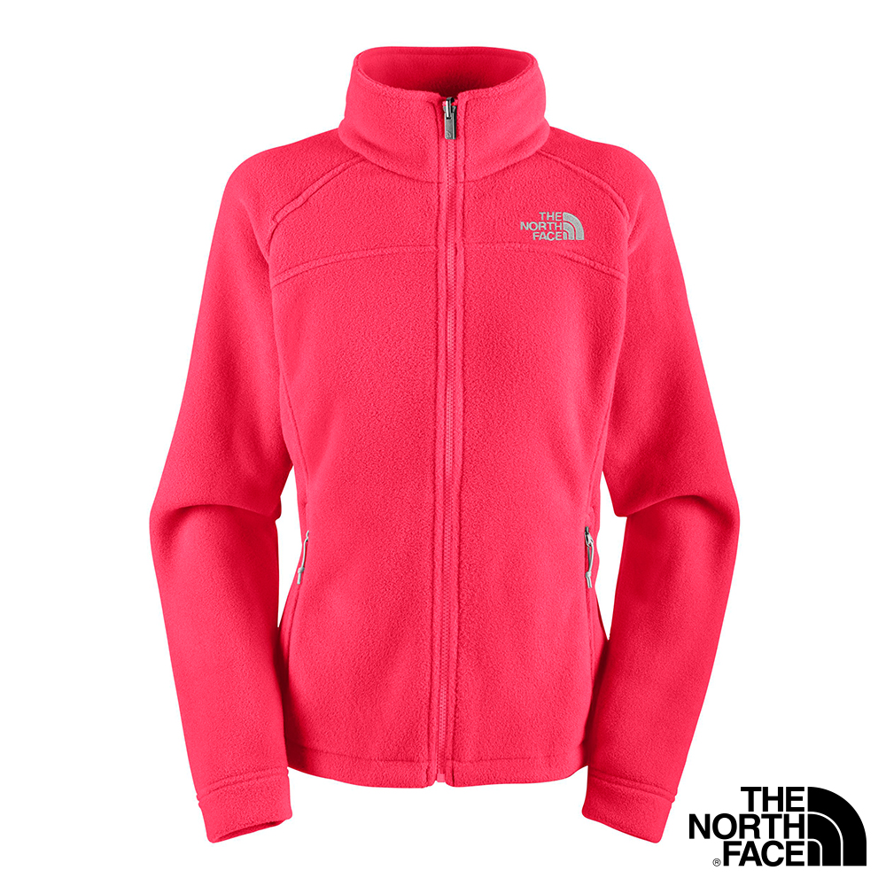 THE NORTH FACE PUMORI 女 刷毛保暖外套 粉桃紅