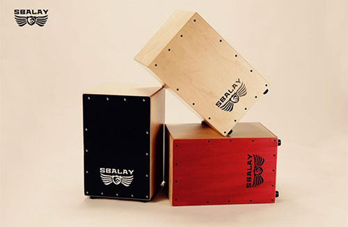 SBALAY SCJ-2 RD 紅色木箱鼓附贈袋子
