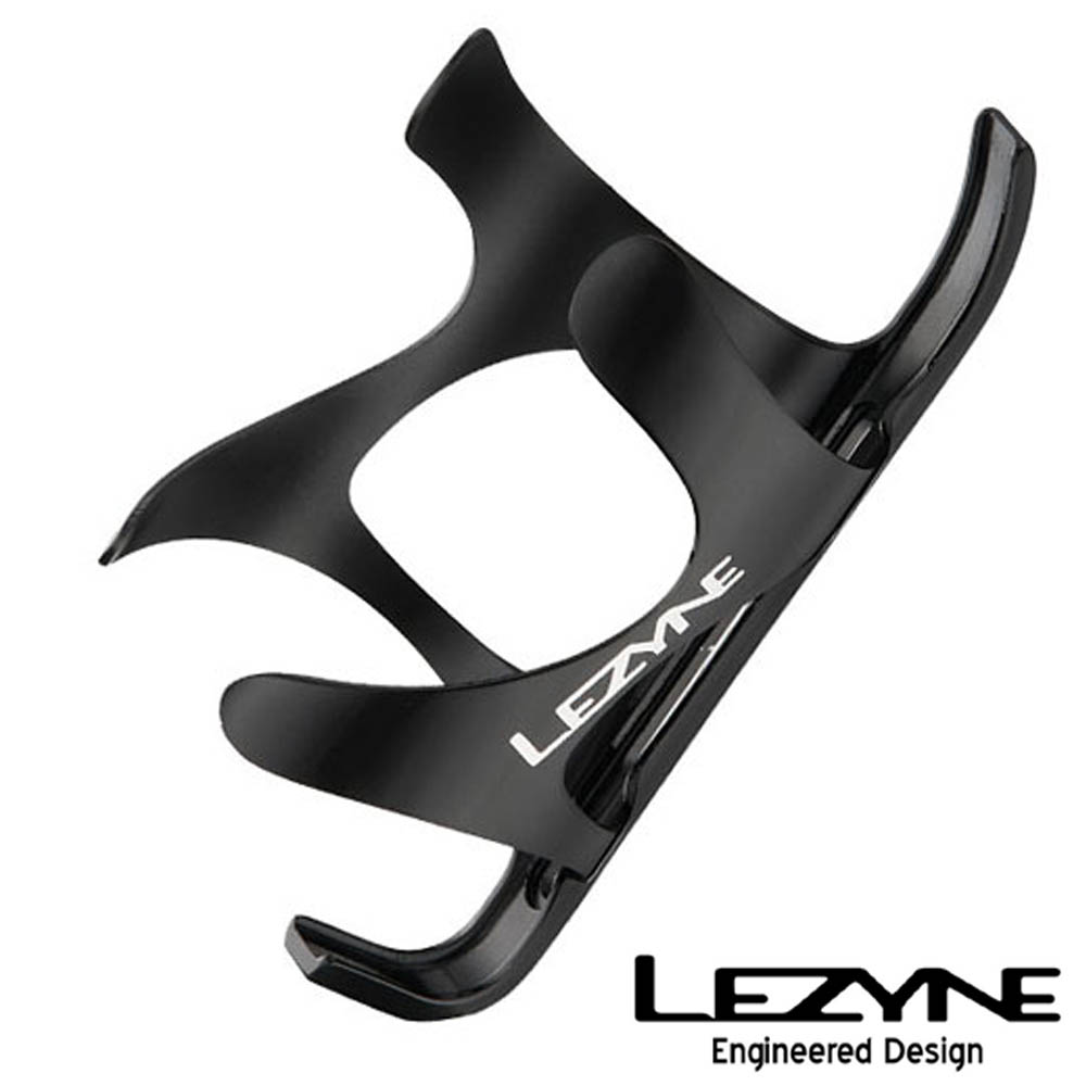 LEZYNE CNC CAGE輕量化鋁合金水壺架(黑)