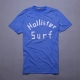 HOLLISTER Co. HCO. 仿舊破損英文貼布短T-藍 product thumbnail 1