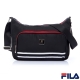 FILA 中型斜肩背包-黑BMR-5103-BK product thumbnail 1