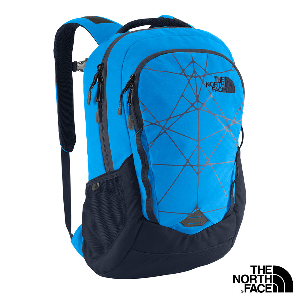 The North Face 27升 VAULT 15吋電腦背包 轟炸機藍/宇宙藍