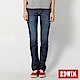 EDWIN MISS EG503袋蓋小直筒牛仔褲-女-拔洗藍 product thumbnail 1