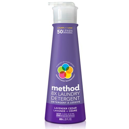 Method 美則 八倍濃縮智慧環保洗衣精-薰衣草600ml