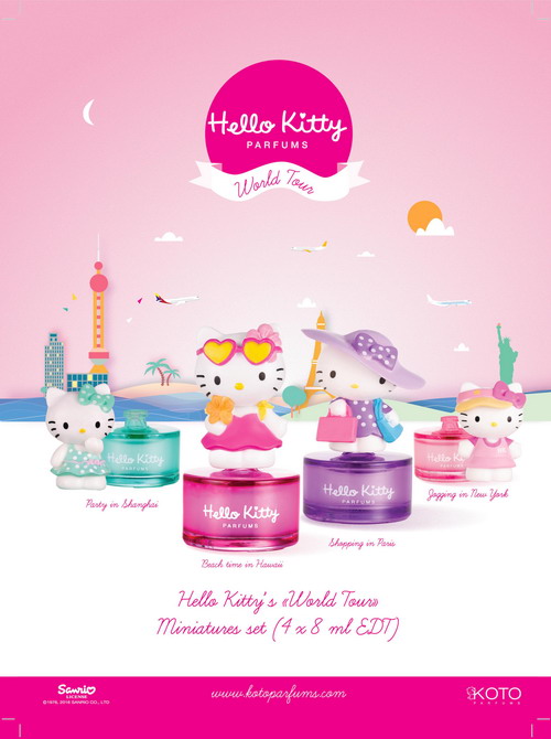 Hello Kitty小小空姐組(8ml*4入)