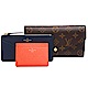 LOUIS VUITTON M62203 Jeanne系列撞色暗釦手拿長夾(玫瑰色) product thumbnail 1