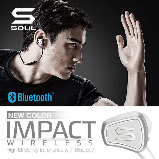 SOUL IMPACT WIRELESS 高效無線藍牙耳機-白色