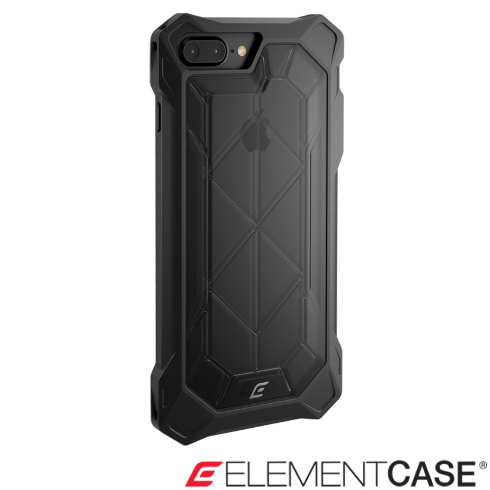 美國 Element Case iPhone 8+ / 7+ REV強化防摔手機保護殼-黑