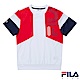 FILA KIDS 童吸濕排汗上衣-白1TES-4400-WT product thumbnail 1