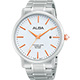 ALBA PRESTIGE 爵士時尚腕錶(AS9761X1)-銀x玫塊金時標/44mm product thumbnail 1