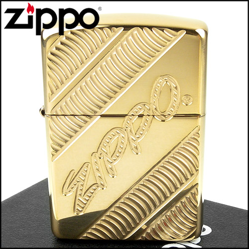 ZIPPO 美系~Coiled-線圈圖案深刻加工打火機