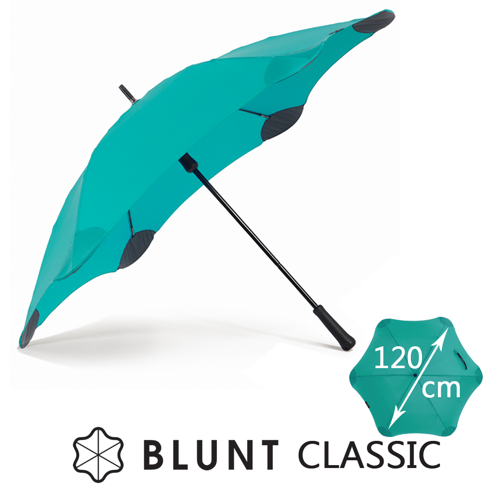 紐西蘭BLUNT 保蘭特 抗強風 防反傘 抗UV 直傘 大號 CLASSIC (蒂芬妮綠)