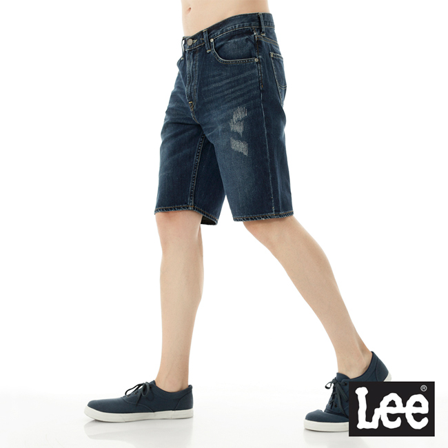 Lee 牛仔短褲-Regiona系列-男款-藍