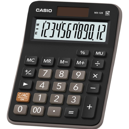 CASIO12位元 經典實用款商務系列計算機 -MX-12B