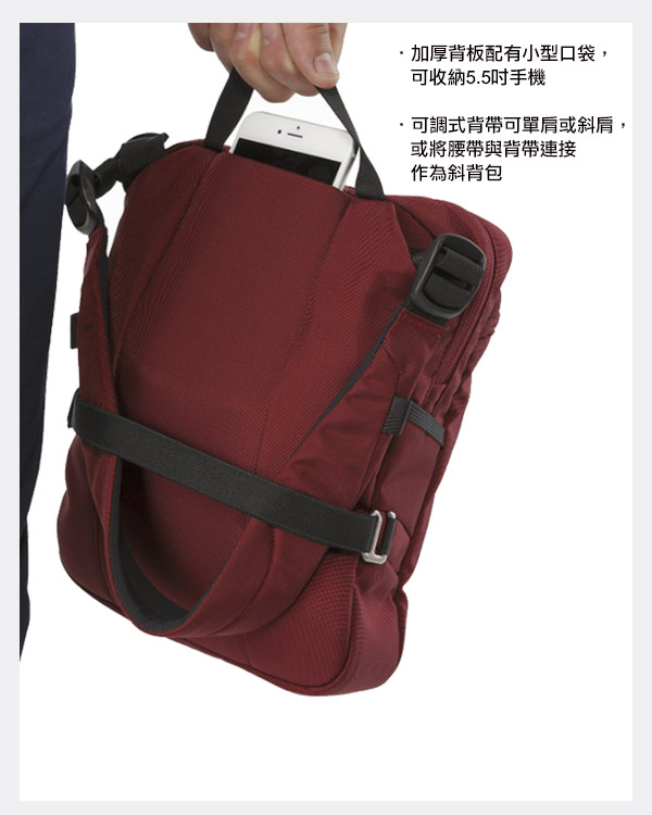 Arcteryx 始祖鳥 24系列 Slingblade 4L 多功能斜背包 黑