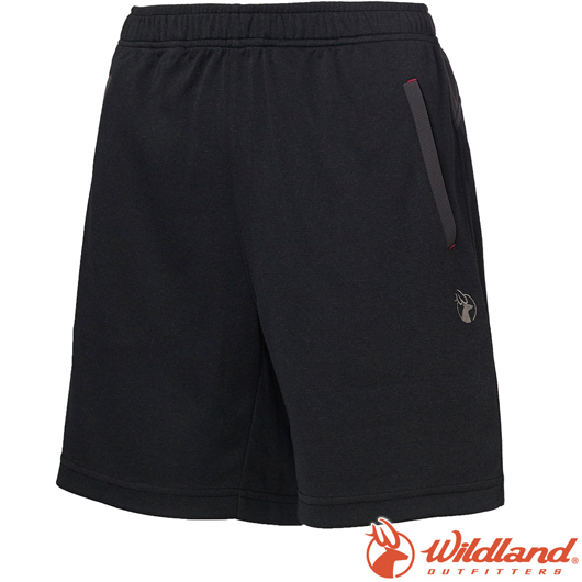 Wildland 荒野 0A61637-54黑色 女雙色抗UV排汗短褲