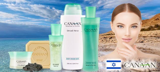 以色列CANAAN 死海鹽淨膚活泉化妝水125ml