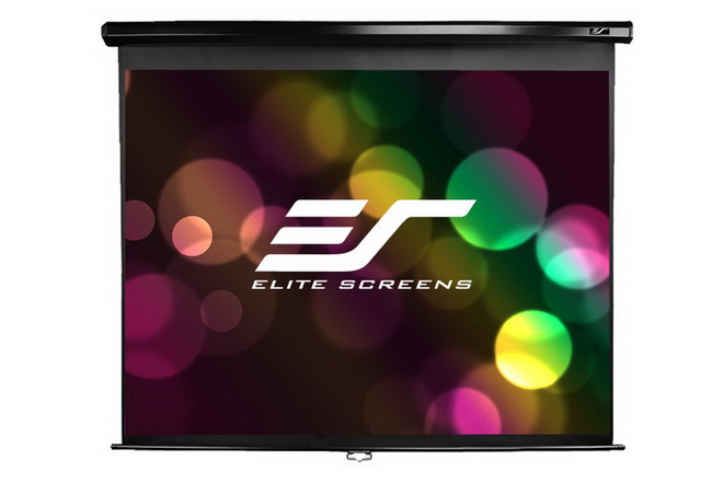 Elite Screens 億立銀幕100吋 1:1 標準手拉幕-白塑布 M119UWS1