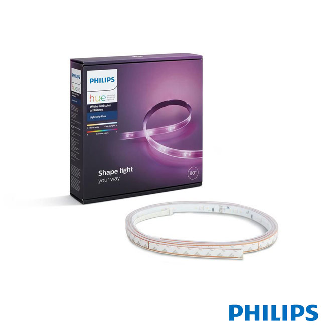 飛利浦 PHILIPS HUE 連網智慧照明 LightStrip Plus 彩色條燈2M