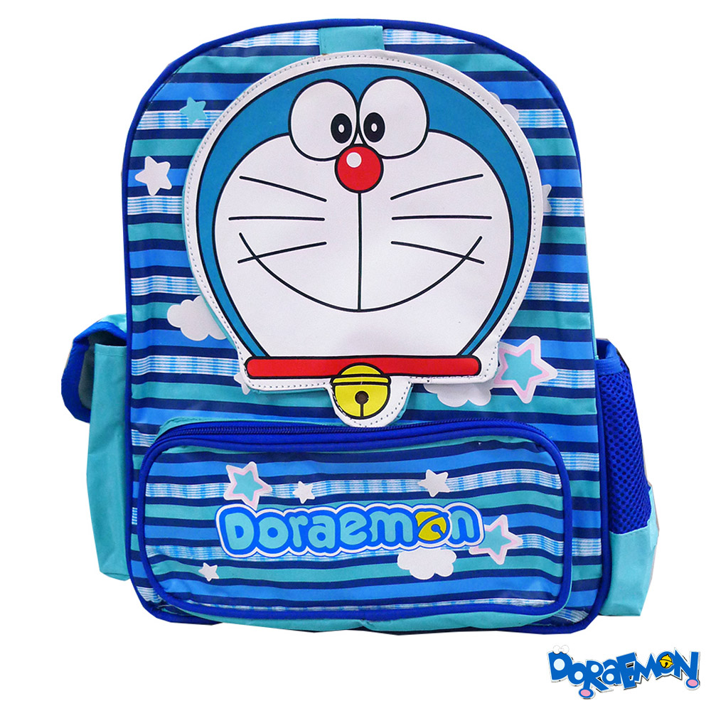 【Doraemon 哆啦A夢】造型兒童書背包(藍_DO4183)