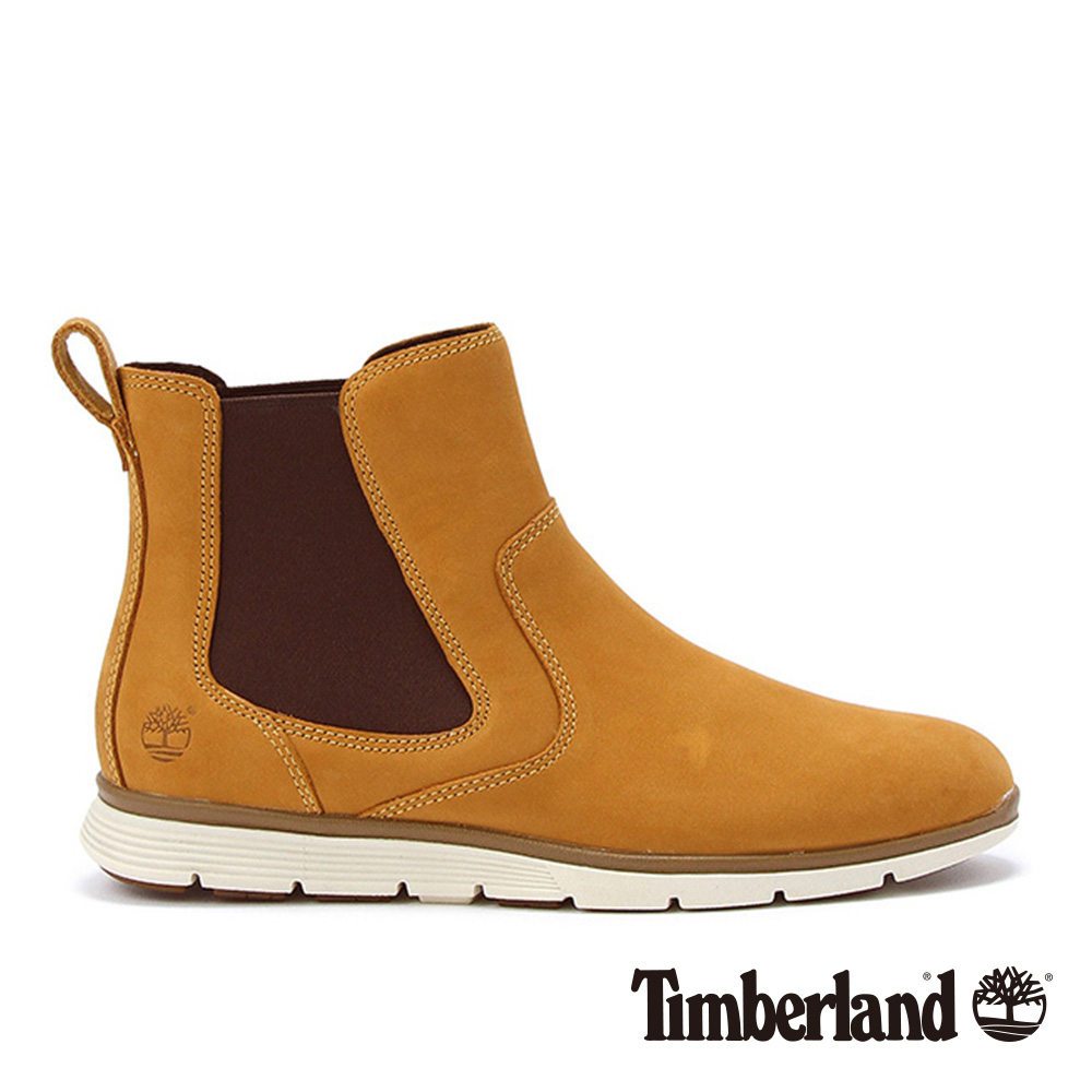 Timberland Killington女款小麥黃正絨面彈性伸縮騎士短靴