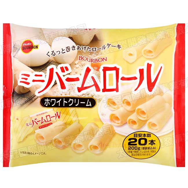 Bourbon北日本 香酥迷你奶油風味蛋捲(192g)