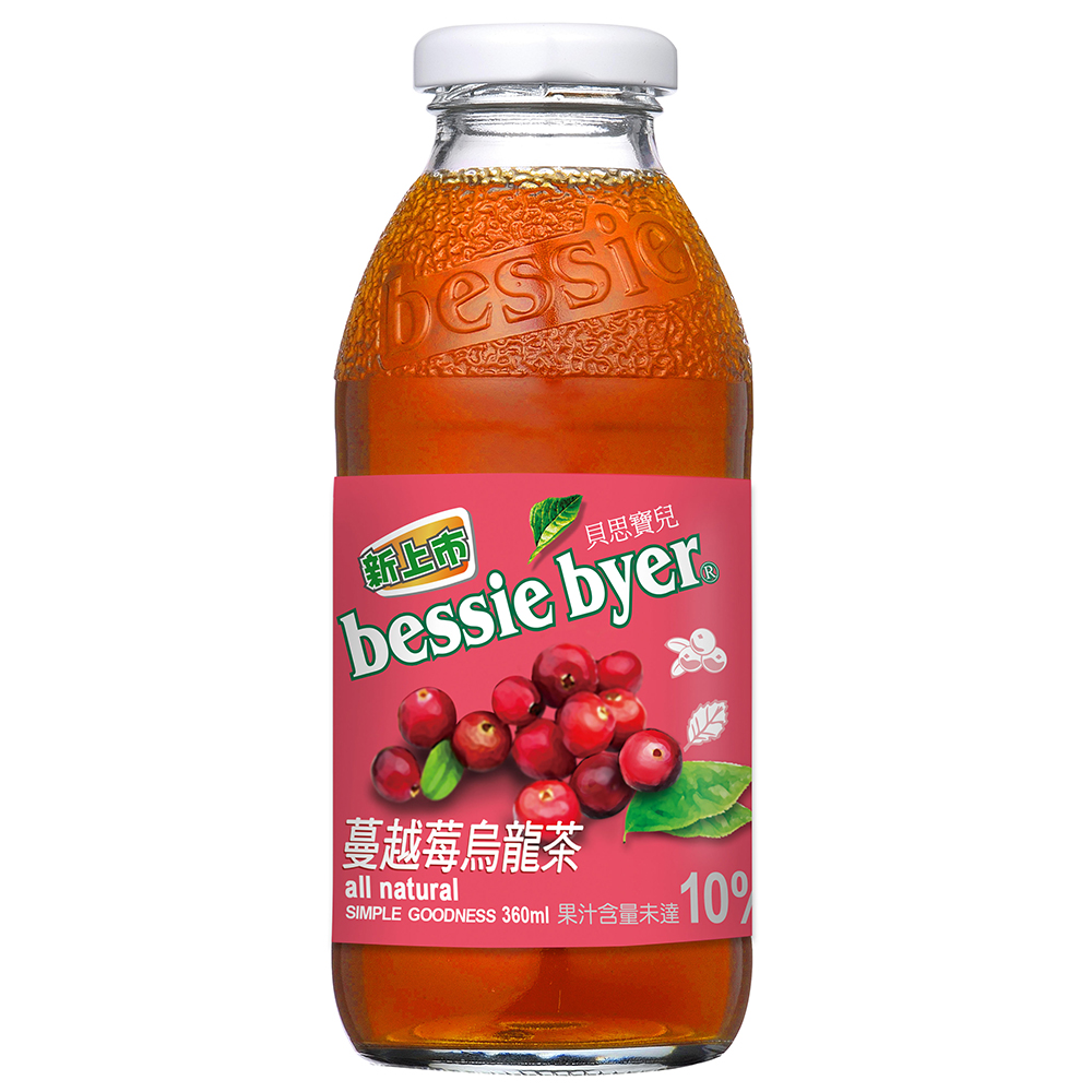 貝思寶兒 蔓越莓烏龍茶(360ml x 24瓶)