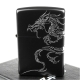 【ZIPPO】日系~Dragon-民族風龍圖騰-兩面連續加工打火機(黑銀款) product thumbnail 1