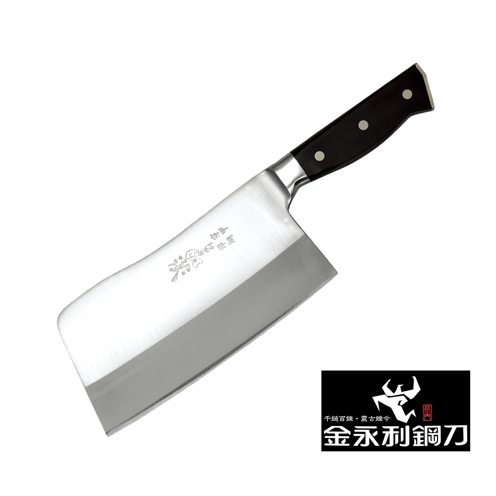 金永利鋼刀 電木系列-NA4-1圓頭剁刀