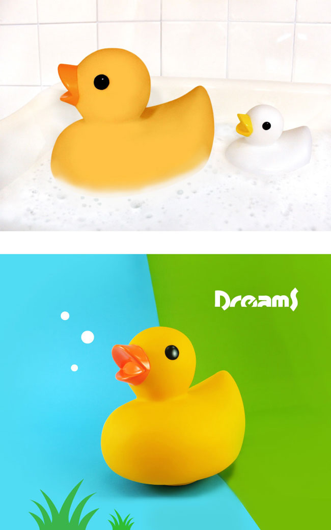 Dreams duck 經典黃色鴨鴨LED氣氛燈