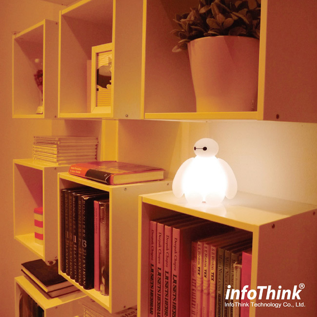 InfoThink BayMax 杯麵 USB LED 造型燈(含遙控器)